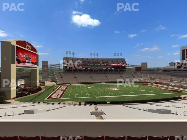 Seating view for Davis Wade Stadium Section 123