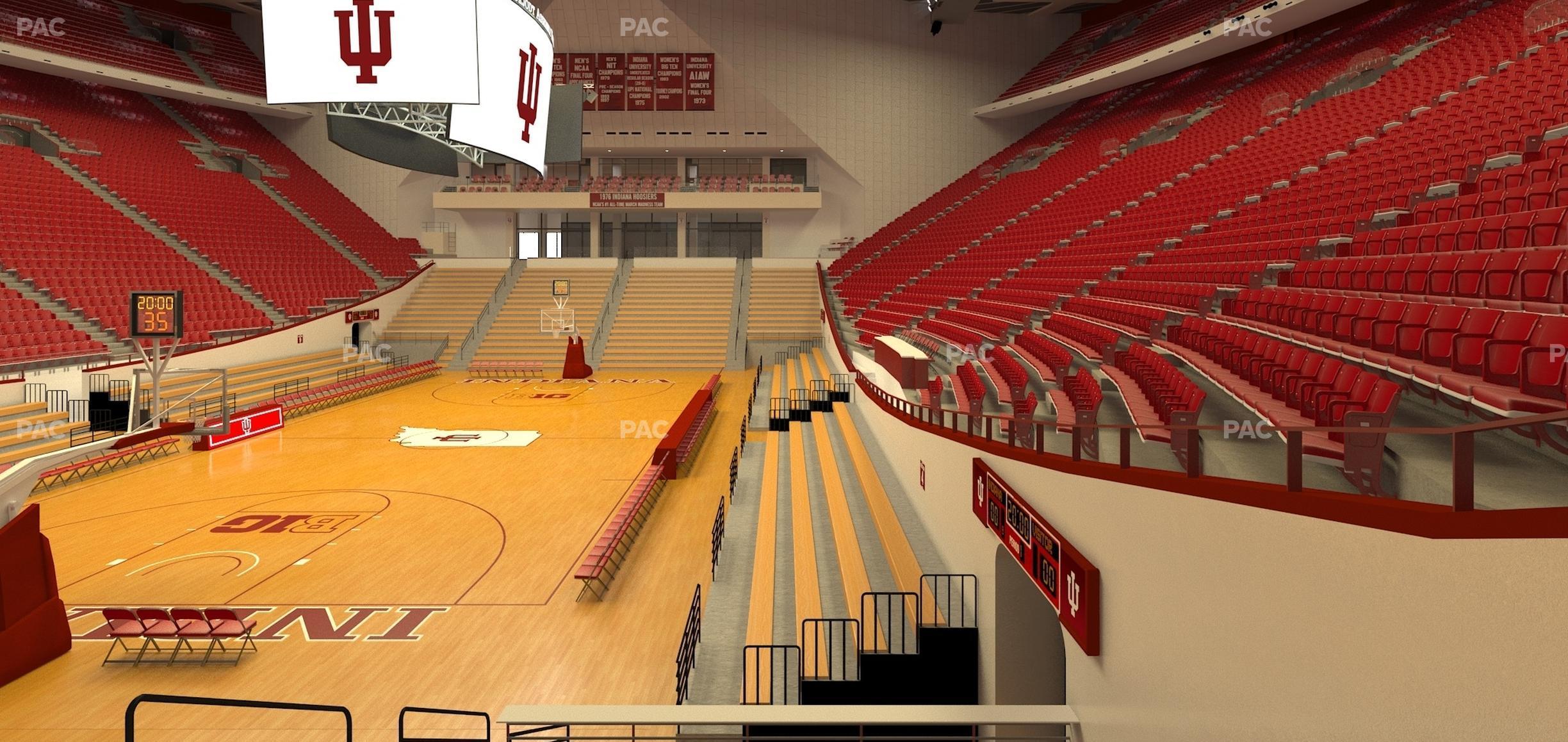 Seating view for Simon Skjodt Assembly Hall Section 5