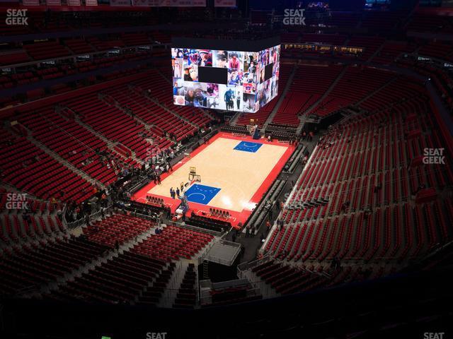 Seating view for Little Caesars Arena Section 217