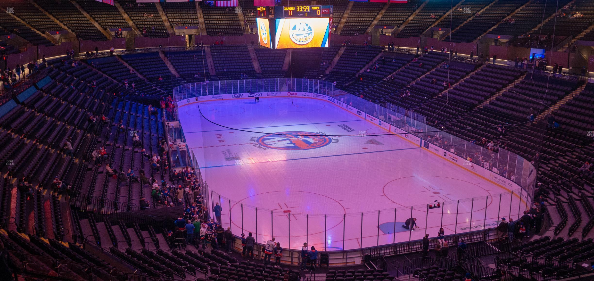 Seating view for Nassau Coliseum Section 215