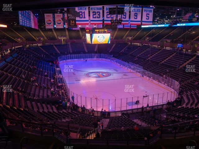 Seating view for Nassau Coliseum Section 215