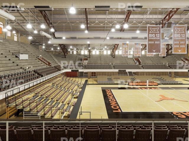 Seating view for Gregory Gym Section Bench 134