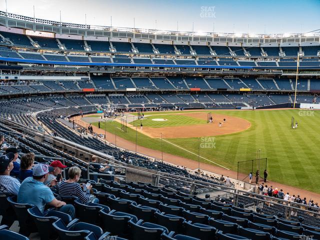 Seating view for Yankee Stadium Section Main Level 210