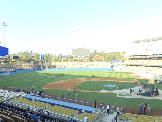 Seating view for Dodger Stadium Section 123 Lg