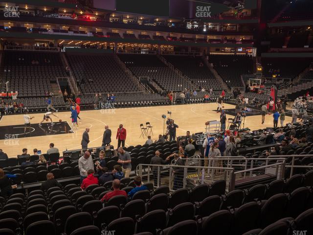 Seating view for State Farm Arena Section 120