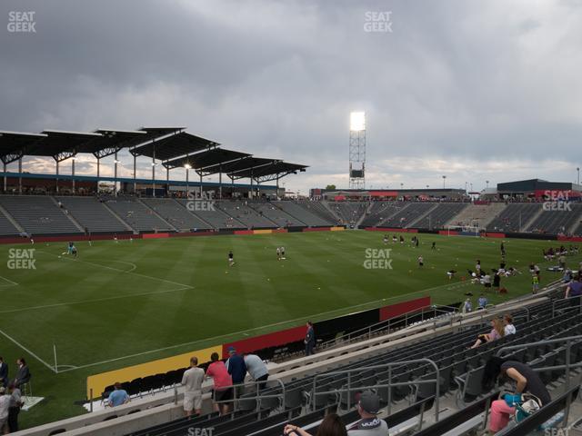 Seating view for Dick's Sporting Goods Park Section 134