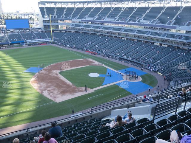 Seating view for Guaranteed Rate Field Section 544