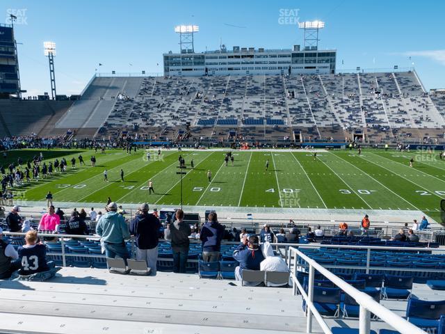 Seating view for Beaver Stadium Section East F