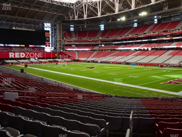 Seating view for State Farm Stadium Section 124