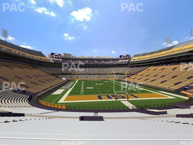 Seating view for Tiger Stadium Section 215