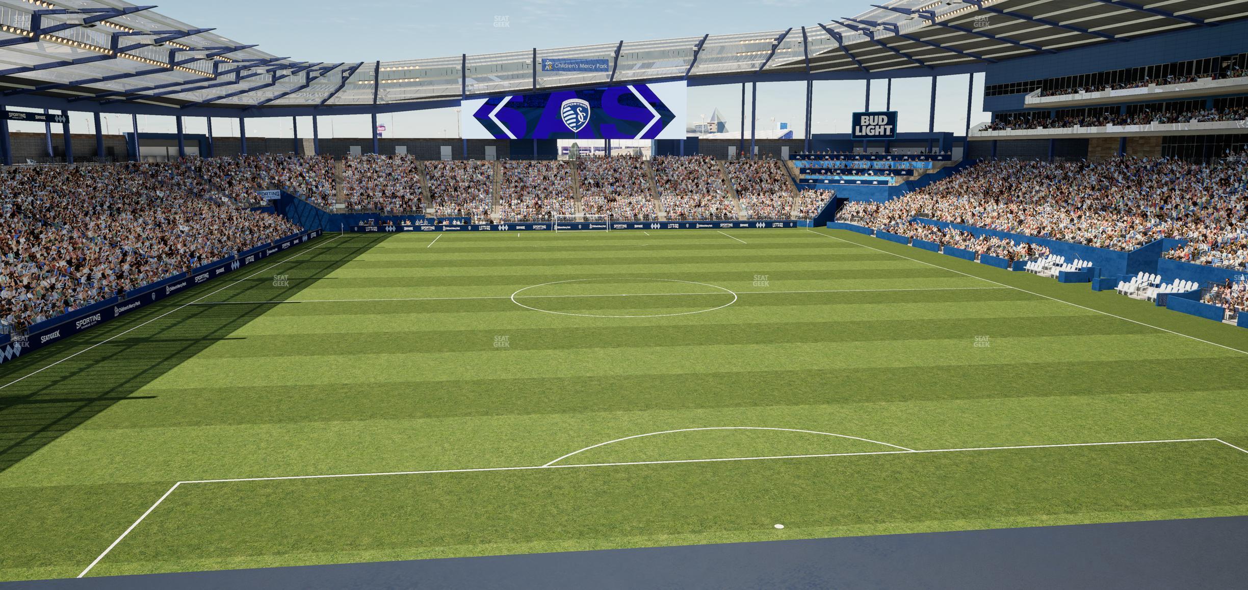 Seating view for Children's Mercy Park Section Planet Fitness Sro Bridge