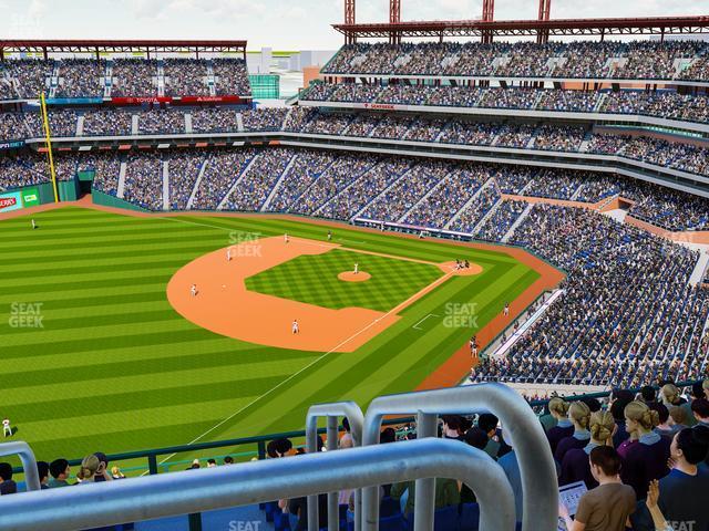 Seating view for Citizens Bank Park Section 432 V