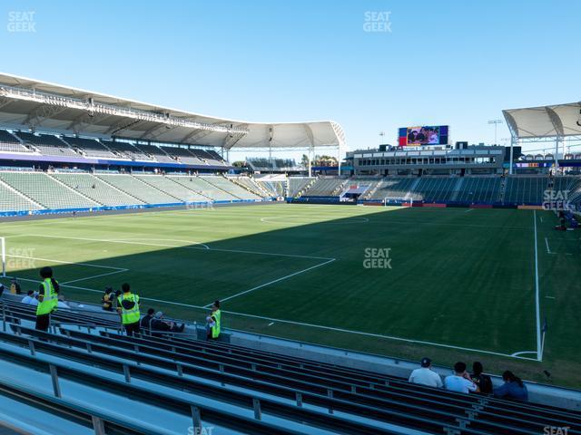 Seating view for Dignity Health Sports Park Section 119