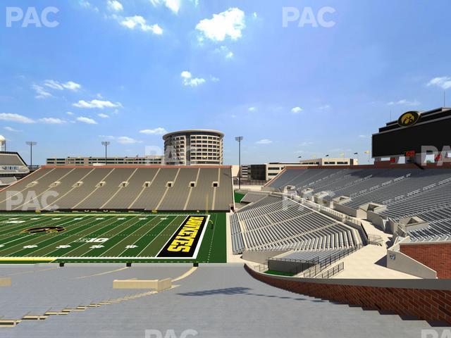 Seating view for Kinnick Stadium Section 122