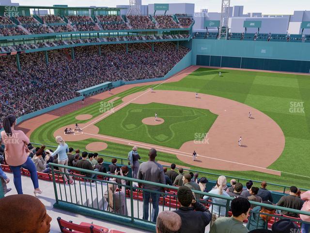 Seating view for Fenway Park Section Pavilion Suite B 1