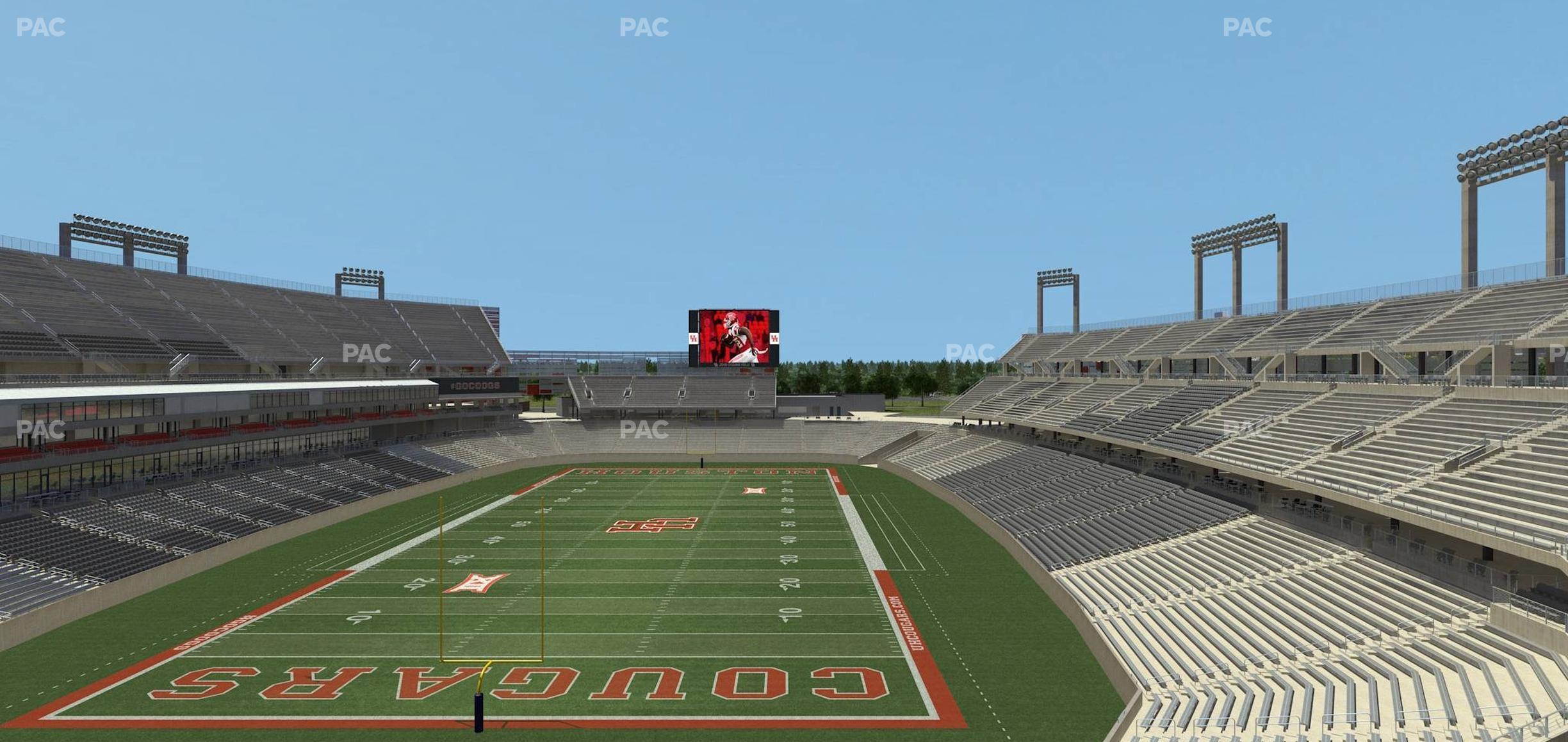 Seating view for TDECU Stadium Section 238