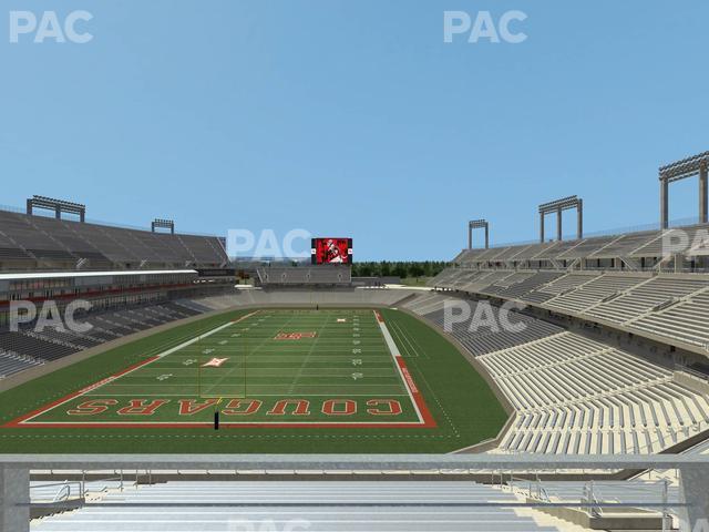 Seating view for TDECU Stadium Section 238