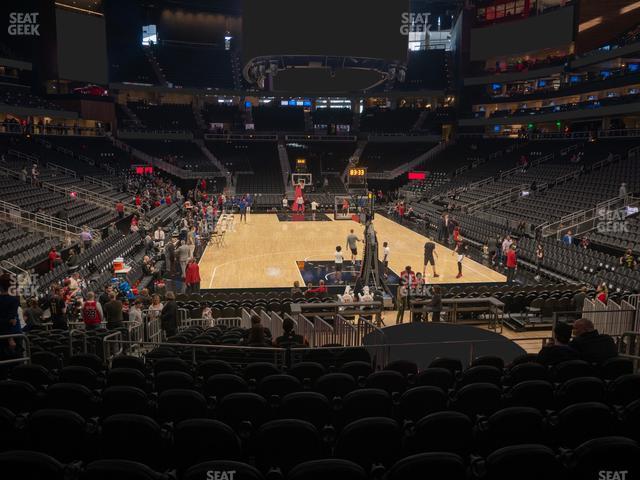 Seating view for State Farm Arena Section 114