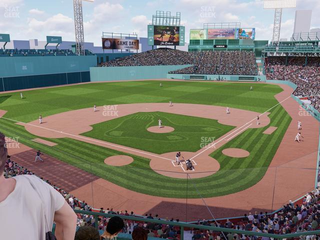 Seating view for Fenway Park Section Dell Technologies Club 5