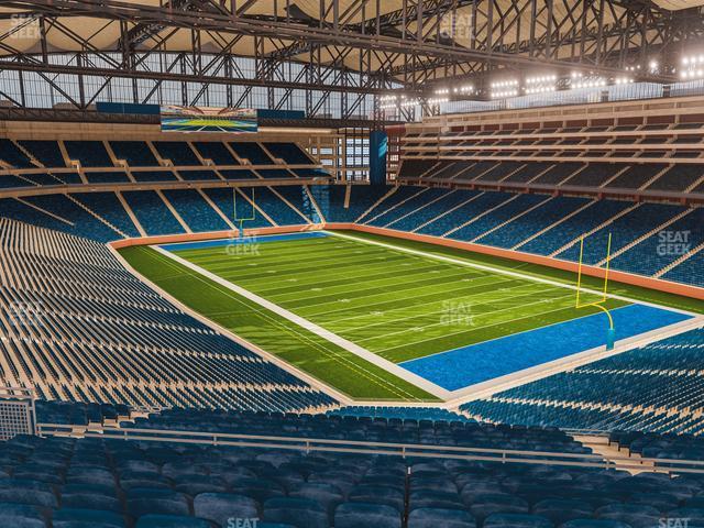 Seating view for Ford Field Section 339