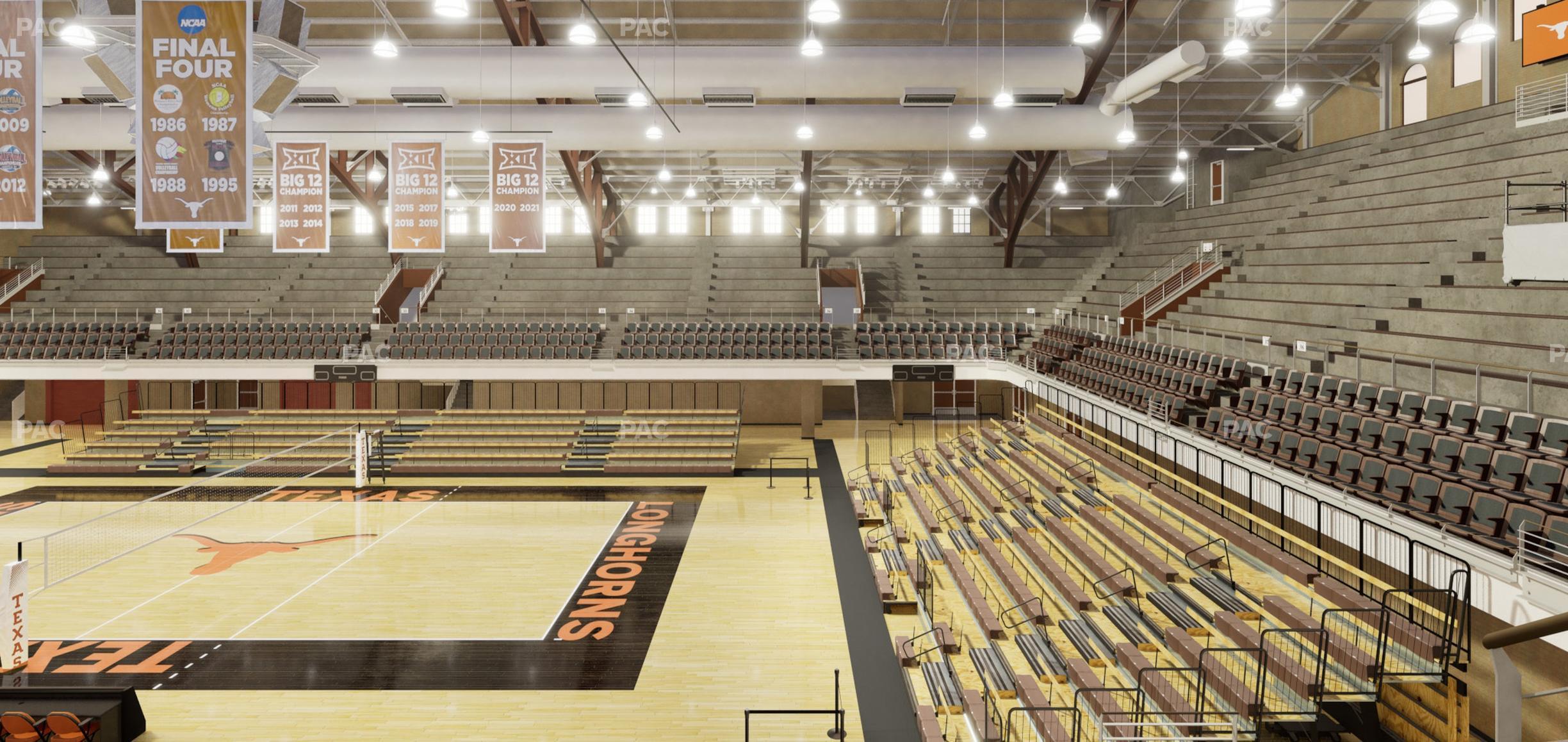 Seating view for Gregory Gym Section Bench 141