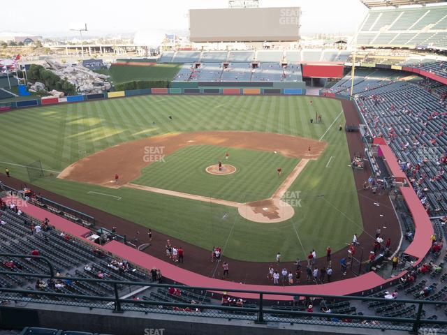 Seating view for Angel Stadium of Anaheim Section 416