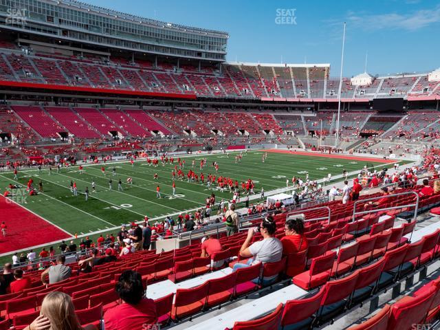 Seating view for Ohio Stadium Section 28 A