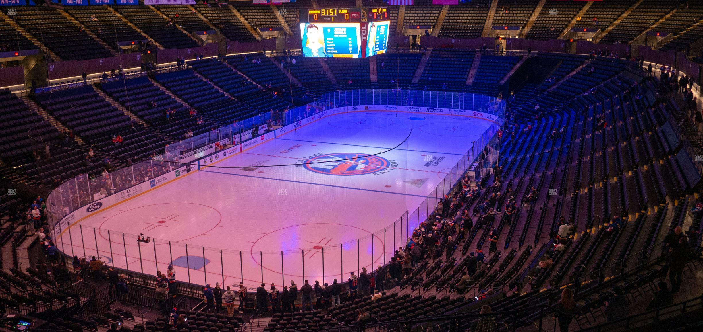 Seating view for Nassau Coliseum Section 210