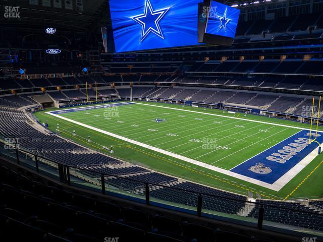 Seating view for AT&T Stadium Section 329