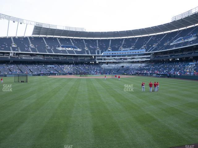 Seating view for Kauffman Stadium Section 103