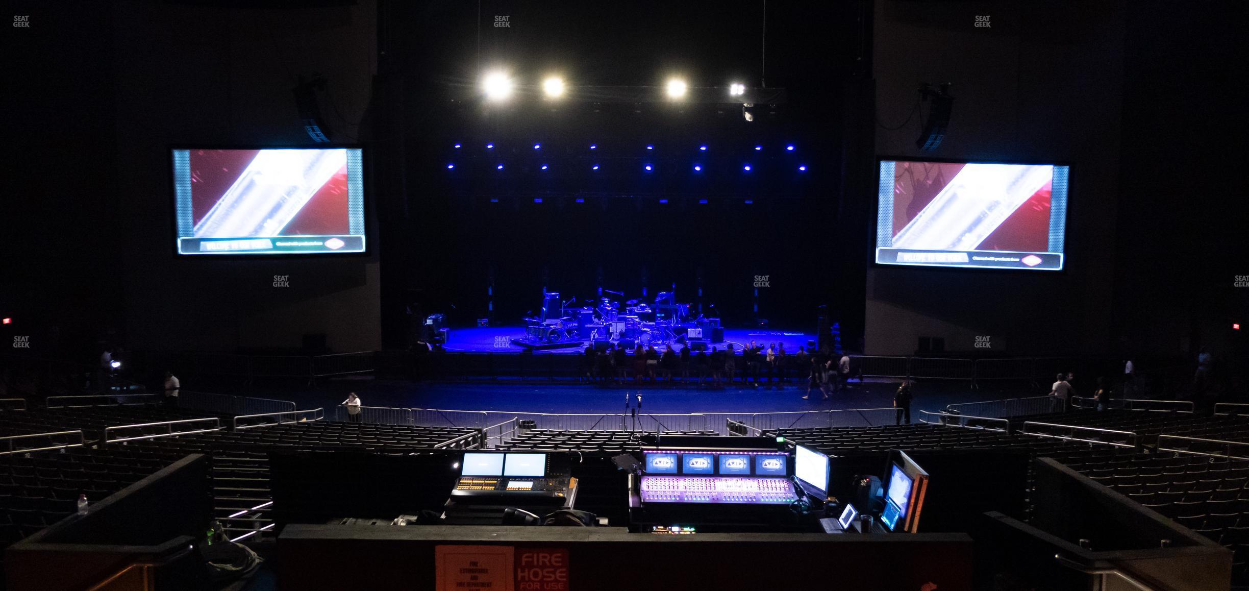 Seating view for Arizona Financial Theatre Section Club 203