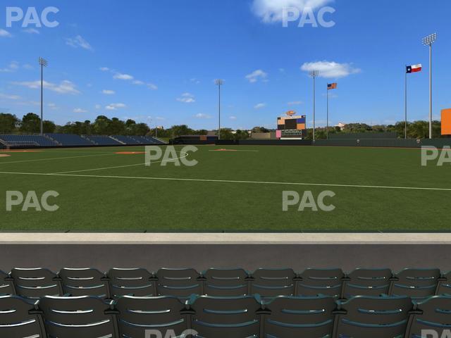 Seating view for UFCU Disch-Falk Field Section R 3