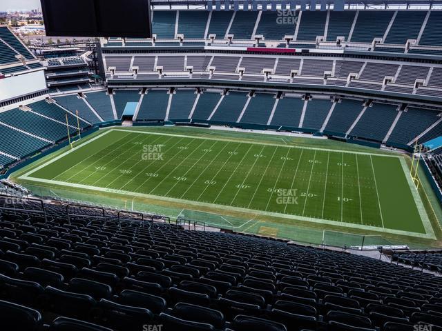 Seating view for Lincoln Financial Field Section 203