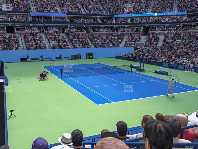 Seating view for Arthur Ashe Stadium Section 31