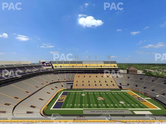 Seating view for Tiger Stadium Section 637