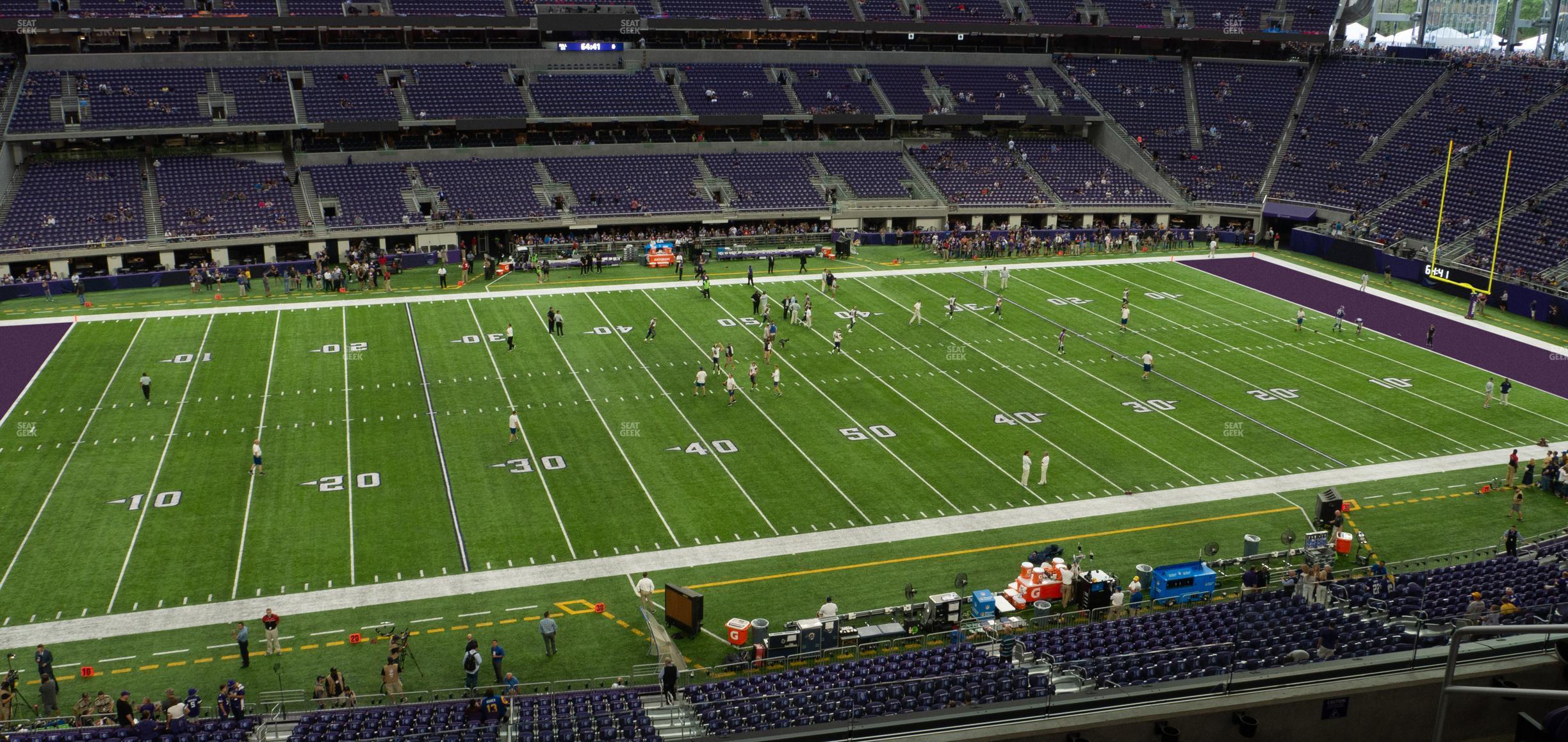 Seating view for U.S. Bank Stadium Section C 5