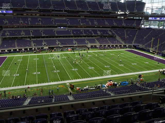 Seating view for U.S. Bank Stadium Section C 5