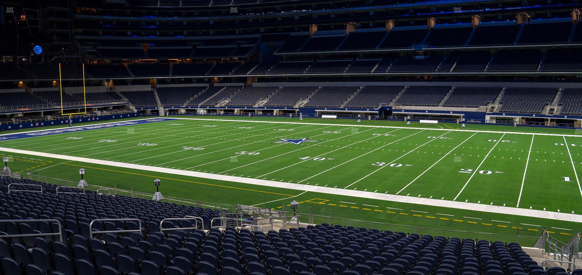 Seating view for AT&T Stadium Section Hall Of Fame Suite 253