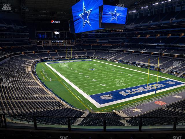 Seating view for AT&T Stadium Section 302