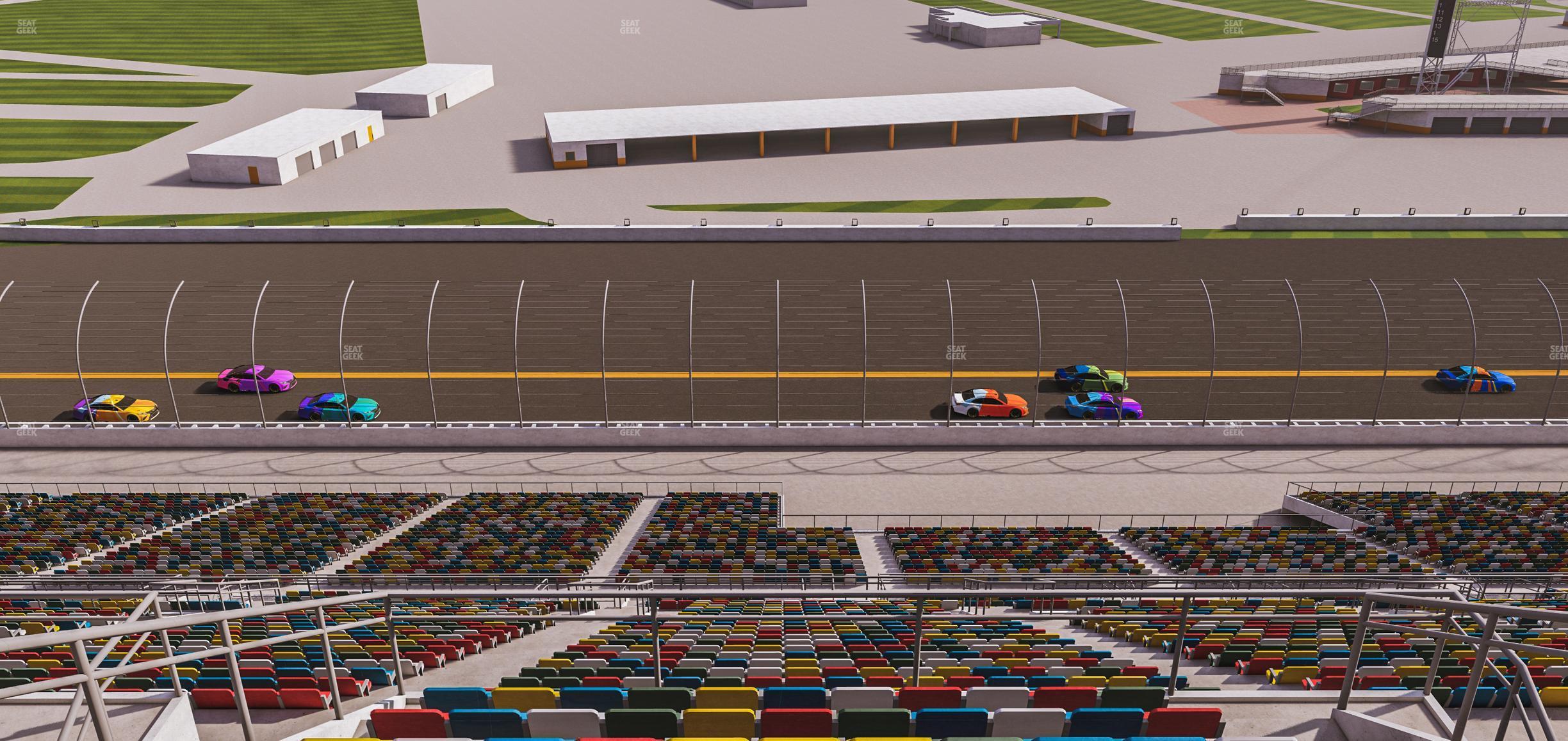 Seating view for Daytona International Speedway Section 417