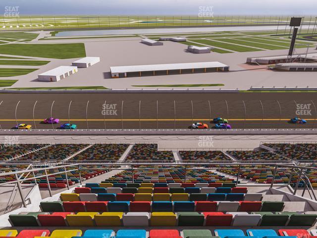 Seating view for Daytona International Speedway Section 417