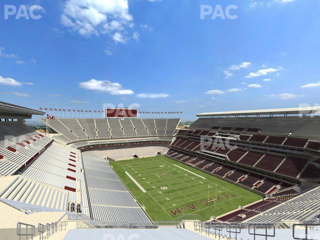 Seating view for Kyle Field Section 421