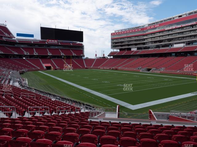 Seating view for Levi's Stadium Section 107