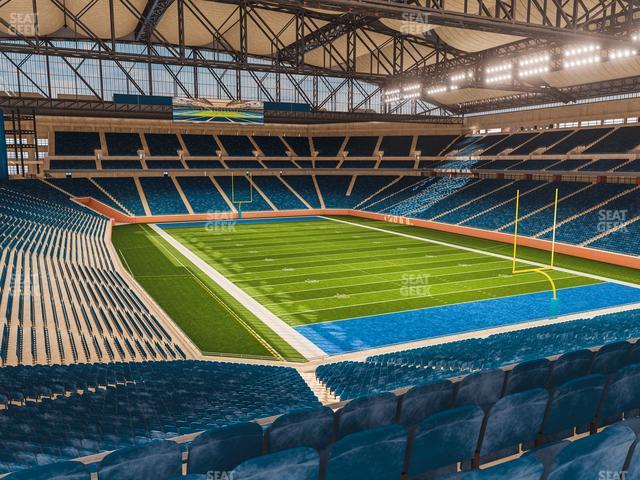 Seating view for Ford Field Section 215