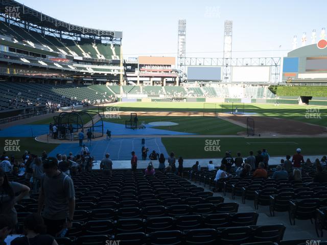 Seating view for Guaranteed Rate Field Section 127