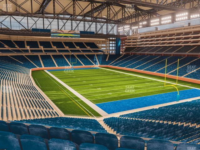 Seating view for Ford Field Section 239