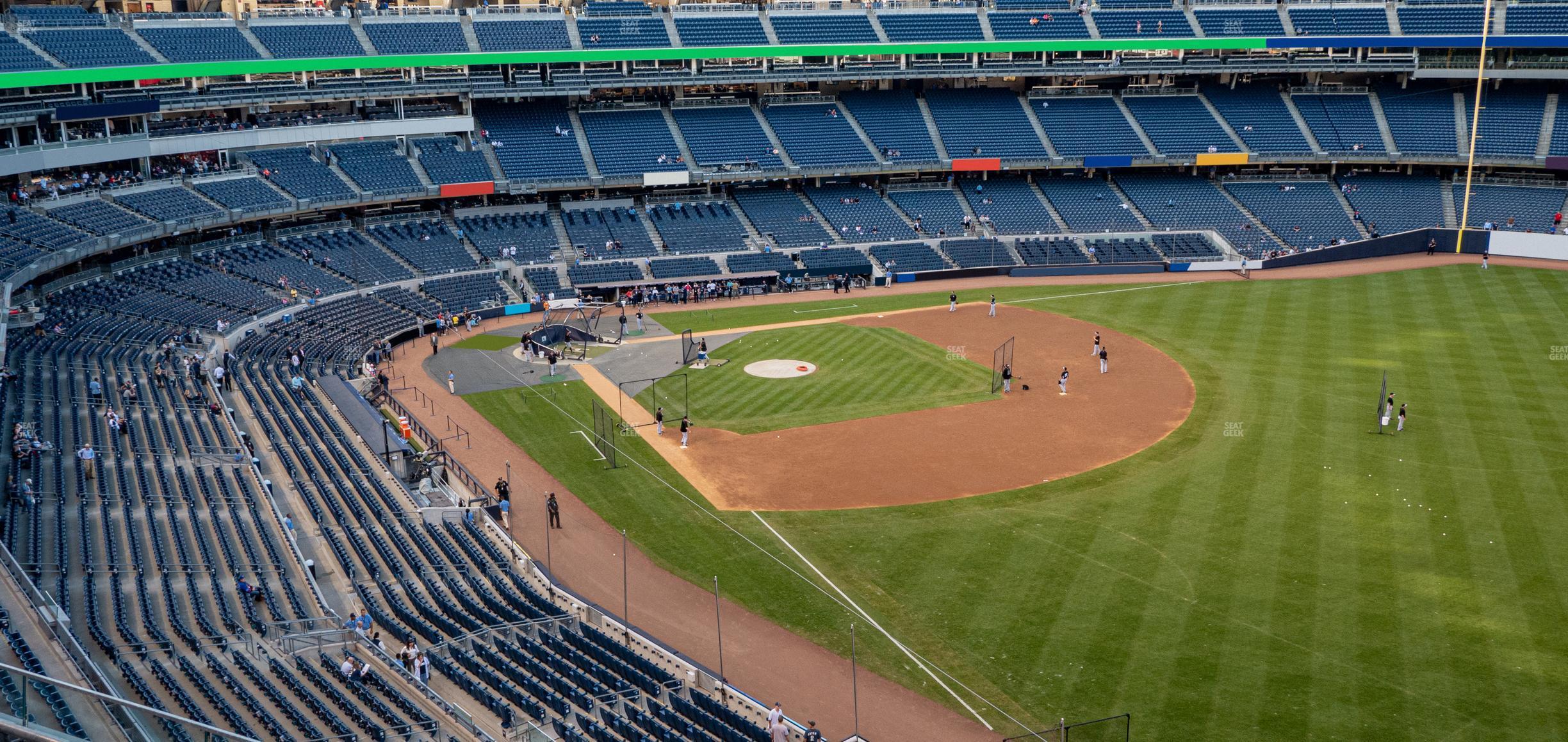 Seating view for Yankee Stadium Section Terrace Level 309