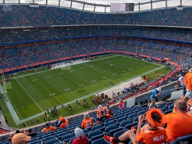 Seating view for Empower Field at Mile High Section 539