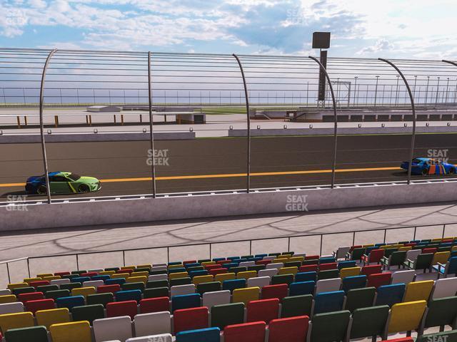 Seating view for Daytona International Speedway Section Front 118