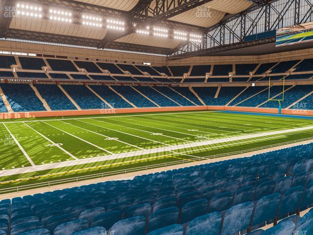 Seating view for Ford Field Section 103